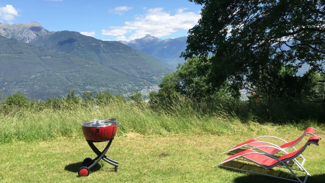 Ferienwohnung Rustico Ai Monti Cadenazzo Exterior foto